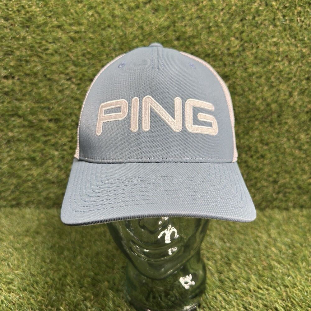 PING Golf 110 One TenFlexfit Tech Hat  Snapback Trucker Cap